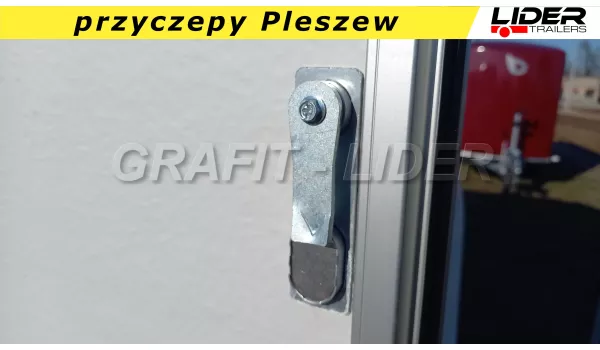 ADB-043 DEBON klamka drzwi CARGO / FURGON zamek wpuszczany aluminiowy MS-737 - Cheval Liberte