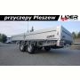 BR-009 przyczpa 450x210cm, ciężarowa AT45, towarowa, burty aluminiowe, platforma DMC 2700kg