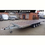 BR-080 przyczepa 650x220cm, Atlas ciężarowa, platforma, laweta, najazdy stalowe, DMC 3500kg