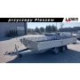 BR-108 przyczepa 400x200x40cm, ciężarowa Atlas, towarowa, burty aluminiowe, platforma, laweta, DMC 2700kg