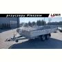 BR-103 WYPRZEDAŻ przyczepa 420x210x40cm, ciężarowa Atlas, towarowa, burty aluminiowe, platforma, laweta, DMC 2700kg