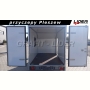 NW-021 przyczepa 250x125x160cm, kontener, furgon izolowany, DMC 750kg