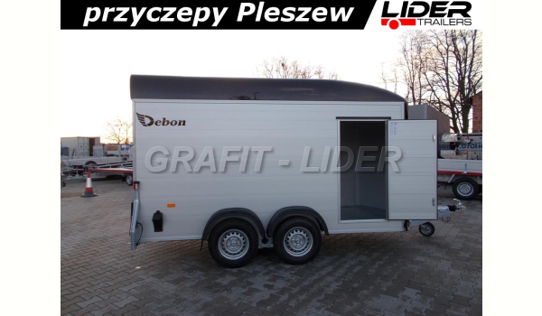 DB-50C Fourgon 366x165x195cm C500XL ALU + drzwi boczne, Debon, DMC 1400-2600kg