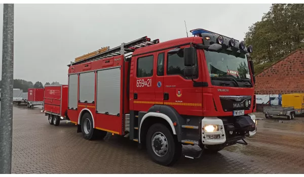 LT-190 przyczepa specjalistyczna pożarnicza 260x180x150cm, do straży pożarnej, OSP, ciężarowa, DMC 2700kg
