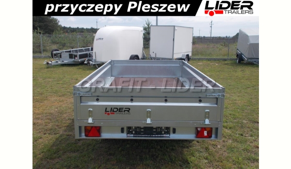 NP-109 przyczepa 320x168x40cm, N20-320 KPS, ciężarowa, platforma uniwersalna, DMC 2000kg