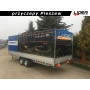 RD-035 przyczepa + plandeka 600x195x170cm, EURO B-2600/1/P5, ciężarowa, towarowa, DMC 2600kg