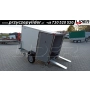 TM-363 przyczepa 227x147x147cm, Smart Box 2315, kontener sklejkowy BIAŁY, uchylna skrzynia, DMC 750kg