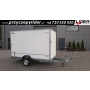 TM-380 przyczepa 300x150x180cm, Box 3015, kontener, fourgon, drzwi tylne dwuskrzydłowe, DMC 750kg