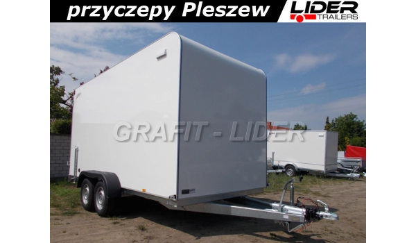 TP-026 TFS 420T.01, furgon izolowany, sandwich, 420 x 200 x 210 cm, tył trap najazdowy, DMC 2700kg