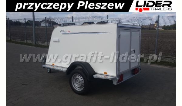 TP-027 Mini Cargo TF 3s, 203x110x90cm, furgon bagażowy mini cargo, KOLOR BIAŁY, DMC 750kg