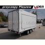 TP-059. przyczepa 420x200x210cm, kontener, furgon izolowany, TFSP 420T.00, drzwi tylne, DMC 2700kg