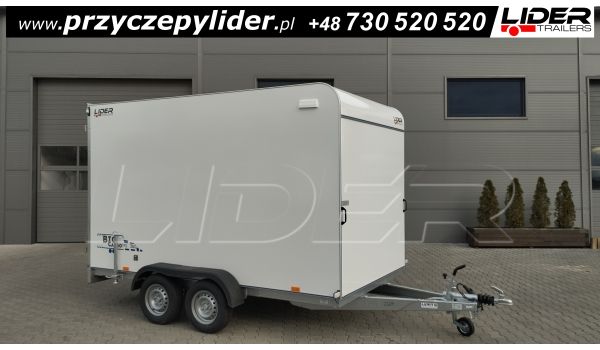 TP-091 TFS 360T.00, 360x200x210cm, furgon izolowany, sandwich, tył drzwi dwuskrzydłowe, DMC 2000kg